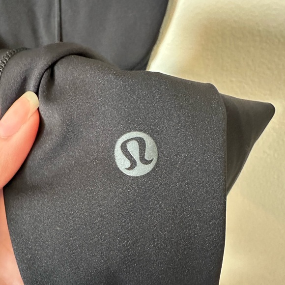 Lululemon Fast And Free High Rise Crop II Legging 24" Non Reflective Black 4 - Picture 6 of 8